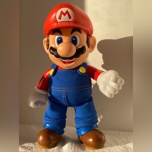 JAKKS Super Mario It's-A Me, Mario! Talking 12 Inch Figure 30+ Phrases & Sounds